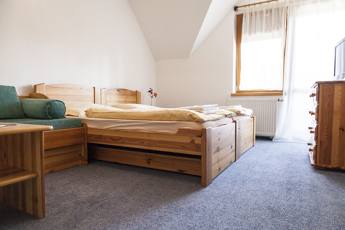 Double-bed room